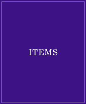 ITEMS