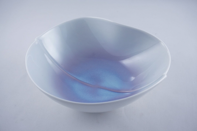 紫結晶水面小鉢 1