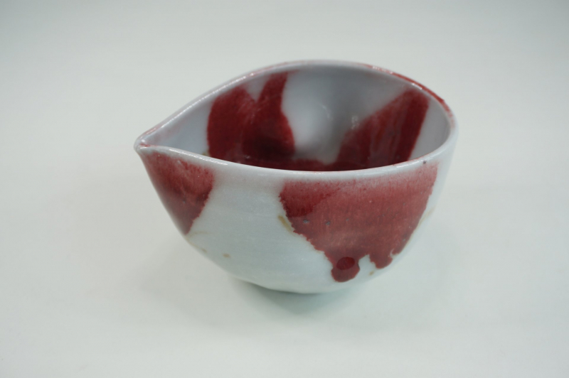 錆辰砂 片口注器 1