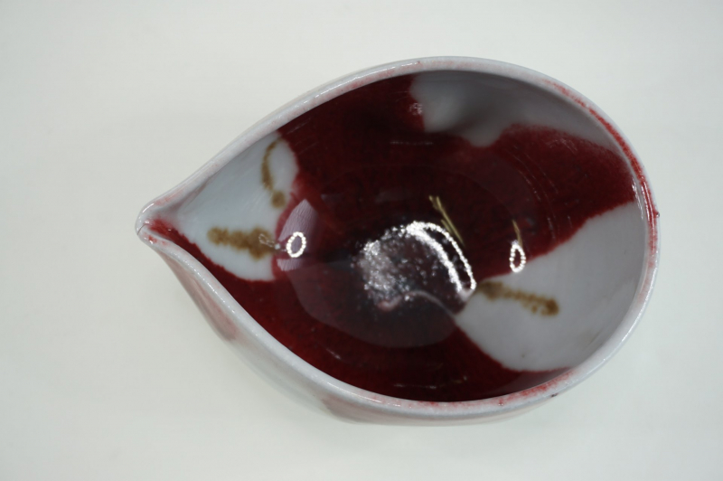 錆辰砂 片口注器 2