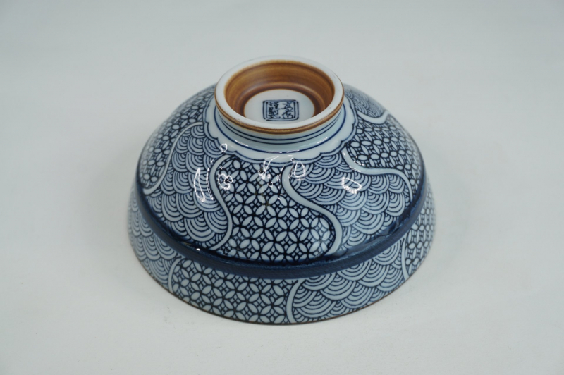 地紋織　茶付　大 6