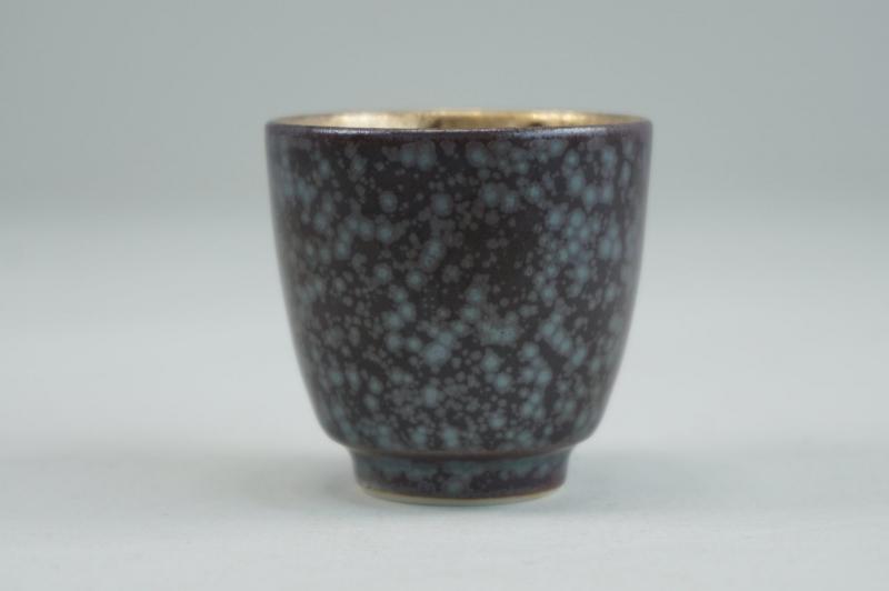 結晶掛分け内金塗り盃 3