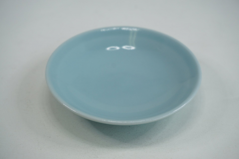 青白磁3.0丸皿 1